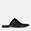 Hudson London Women's Amelie Leather Pointed Flat Mules - Black - Image 1