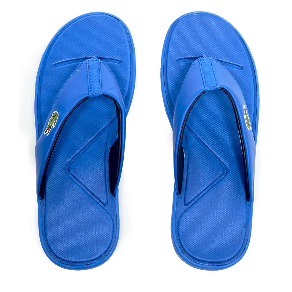Lacoste Men's L.30 116 1 SPM Flip Flops - Blue Image 1