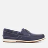Clarks Men's Fulmen Row Leather Boat Shoes - Navy - Image 1