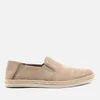 Clarks Men's Bota Step Suede Slip-On Trainers - Sand - Image 1