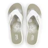 Clarks Women's Brinkley Calm Toe Post Sandals - White Combi - Image 1
