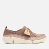 Clarks Women's Tri Angel Nubuck Trainers - Taupe - Image 1