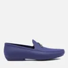 Vivienne Westwood MAN Men's Enamelled Orb Moccasin Shoes - Cobalt Blue - Image 1