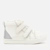 UGG Toddlers' Rennon Reflective Leather Hi-Top Trainers - Water Lily - Image 1