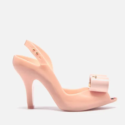 Vivienne Westwood for Melissa Women's Lady Dragon Bow Heeled Sandals - Nude