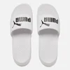 Puma Popcat Slide Sandals - White/Black - Image 1