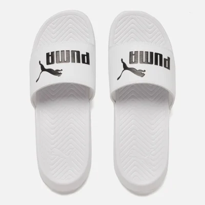 Puma Popcat Slide Sandals - White/Black