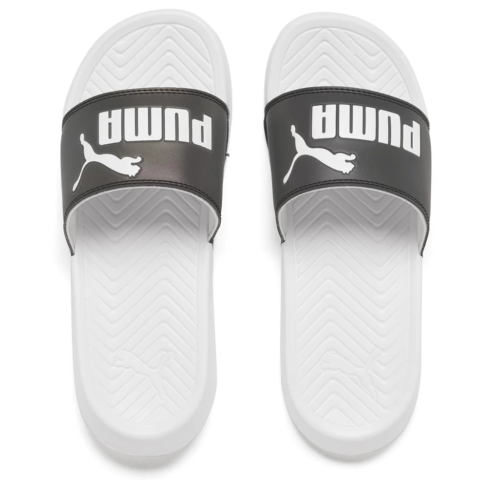 Puma Women's Popcat Swan Slide Sandals - Puma White Image 1