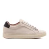 Paul Smith Men's Basso Leather Court Trainers - Quiet White - Image 1