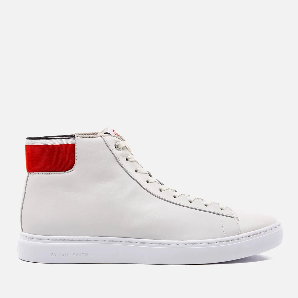 PS by Paul Smith Men's Shima Hi-Top Trainers - White Mono Image 1
