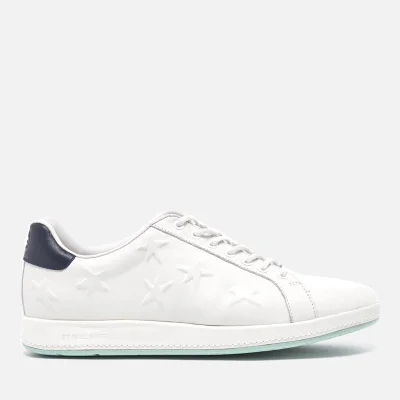 PS by Paul Smith Women's Lapin Star Embossed Trainers - White Mono Lux