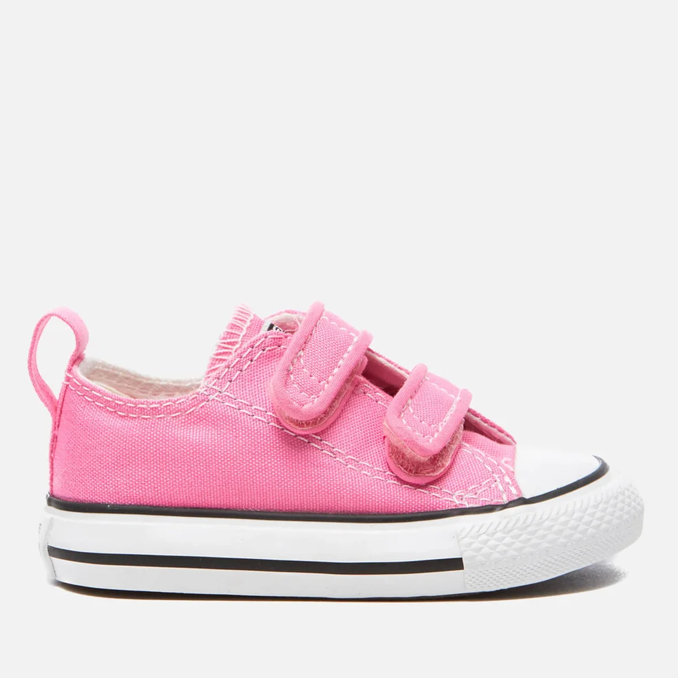 Converse Toddlers' Chuck Taylor All Star V Trainers - Pink Champagne Image 1