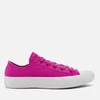 Converse Women's Chuck Taylor All Star II Ox Trainers - Magenta Glow/White - Image 1