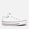 Converse Toddlers' Chuck Taylor All Star Ox Trainers - White/Garnet/Navy - Image 1