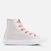 Converse Kids' Chuck Taylor All Star II Hi-Top Trainers - Buff/White/Ultra Red - Image 1