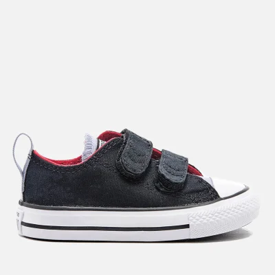 Converse Toddlers' Chuck Taylor All Star 2V Ox Trainers - Black/Blue Granite/White