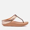 FitFlop Women's Fino Toe-Post Sandals - Bronze - Image 1