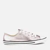 Converse Women's Chuck Taylor All Star Dainty Ox Trainers - Rose Quartz/Black/White - Image 1