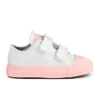 Converse Toddlers' Chuck Taylor All Star II 2V Ox Trainers - White/Vapor Pink - Image 1