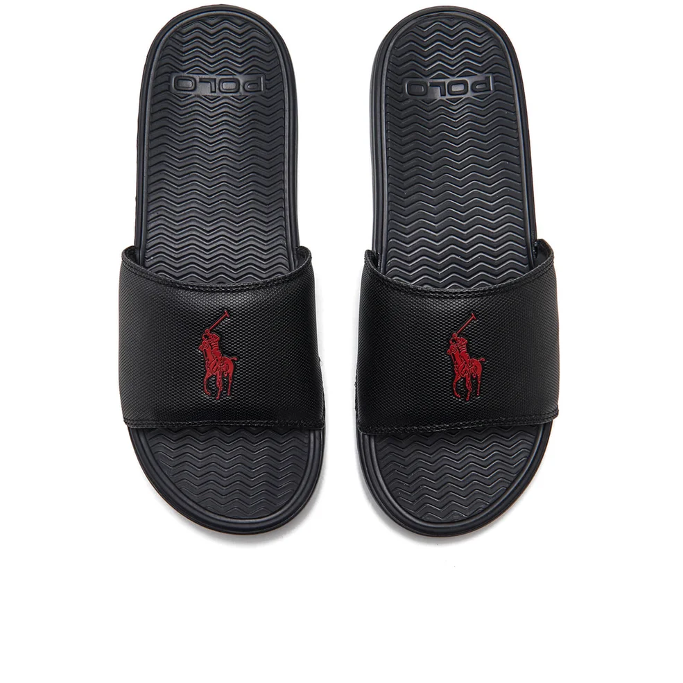 Polo Ralph Lauren Men's Rodwell Slide Sandals - Black Image 1