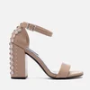Senso Women's Leila Suede Barely There Heeled Sandals - Caramel - Image 1