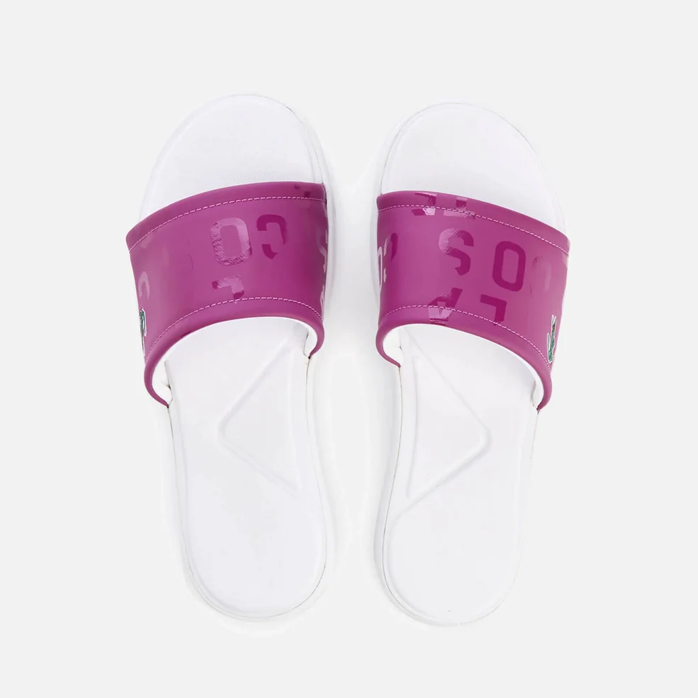 Lacoste Women's L.30 Slide 117 1 Slide Sandals - Purple Image 1