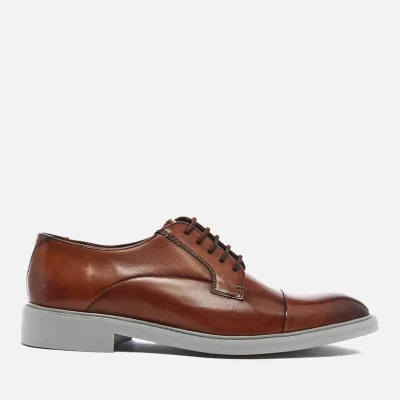 Ted Baker Men's Aokii 2 Leather Toe Cap Derby Shoes - Tan Burnished