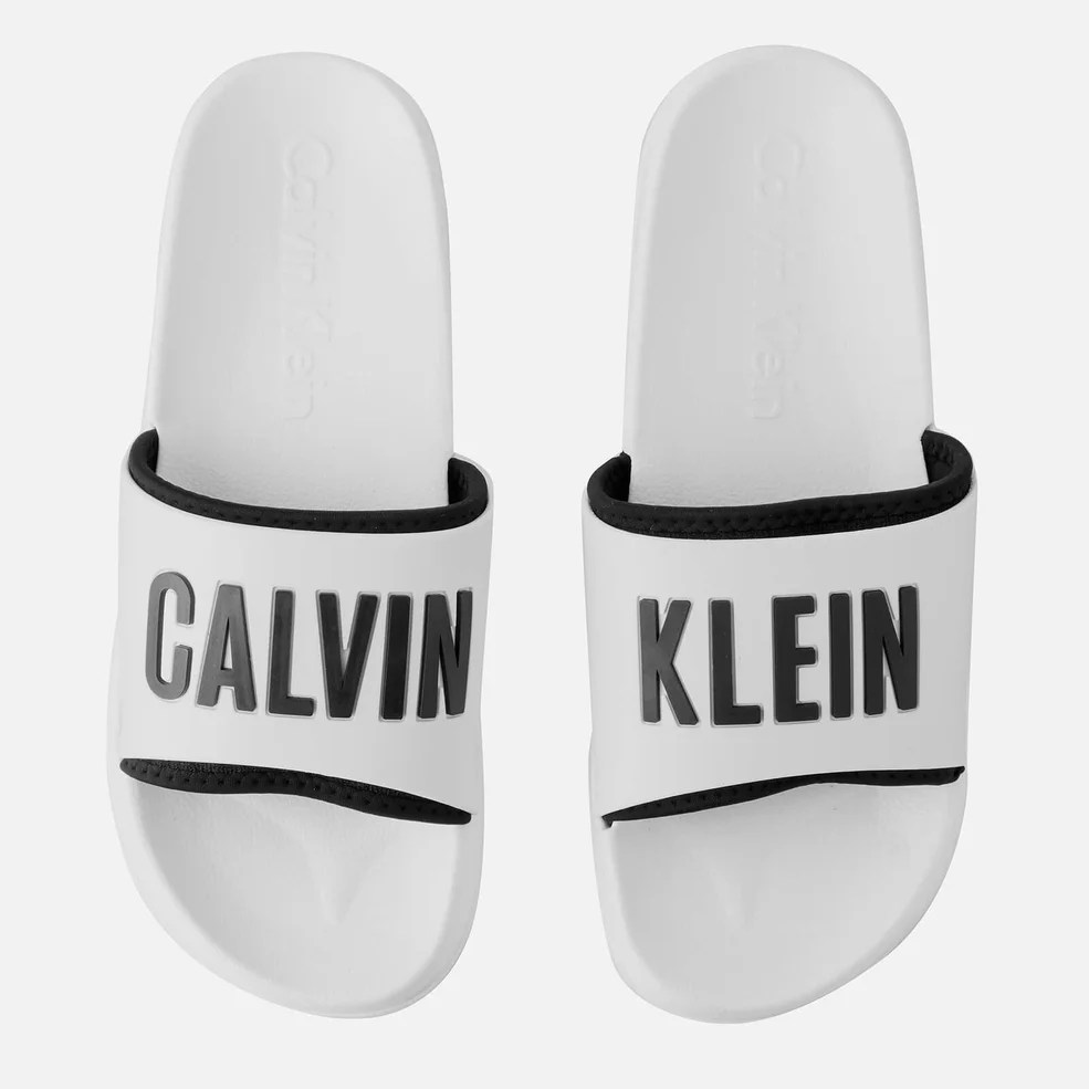 Calvin Klein Pool Slide Sandals - White Image 1