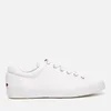 Ash Women's Nicky Adria Colour/Nappa Wax Trainers - White/Red - Image 1