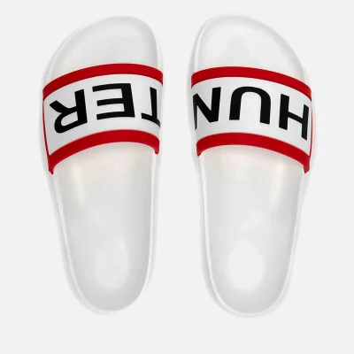 Hunter Men's Original Slide Sandals - White