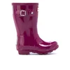 Hunter Toddlers' Original Gloss Chelsea Boots - Bright Violet - Image 1