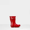 Hunter Toddlers' Original Gloss Wellies - Military Red - Image 1
