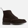 Knutsford by Tricker's Men's Stow Suede Lace Up Boots - Coffee - Image 1