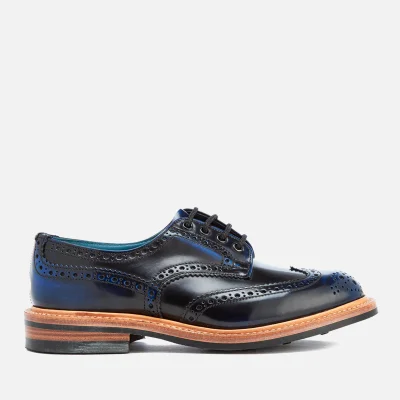 Knutsford by Tricker's Men's Bourton Leather Brogues - Black/Blue