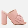 KG Kurt Geiger Women's Jessika Suede Heeled Mule Sandals - Pink - Image 1