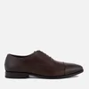 BOSS Hugo Boss Men's High Line Leather Toe Cap Oxford Shoes - Dark Brown - Image 1