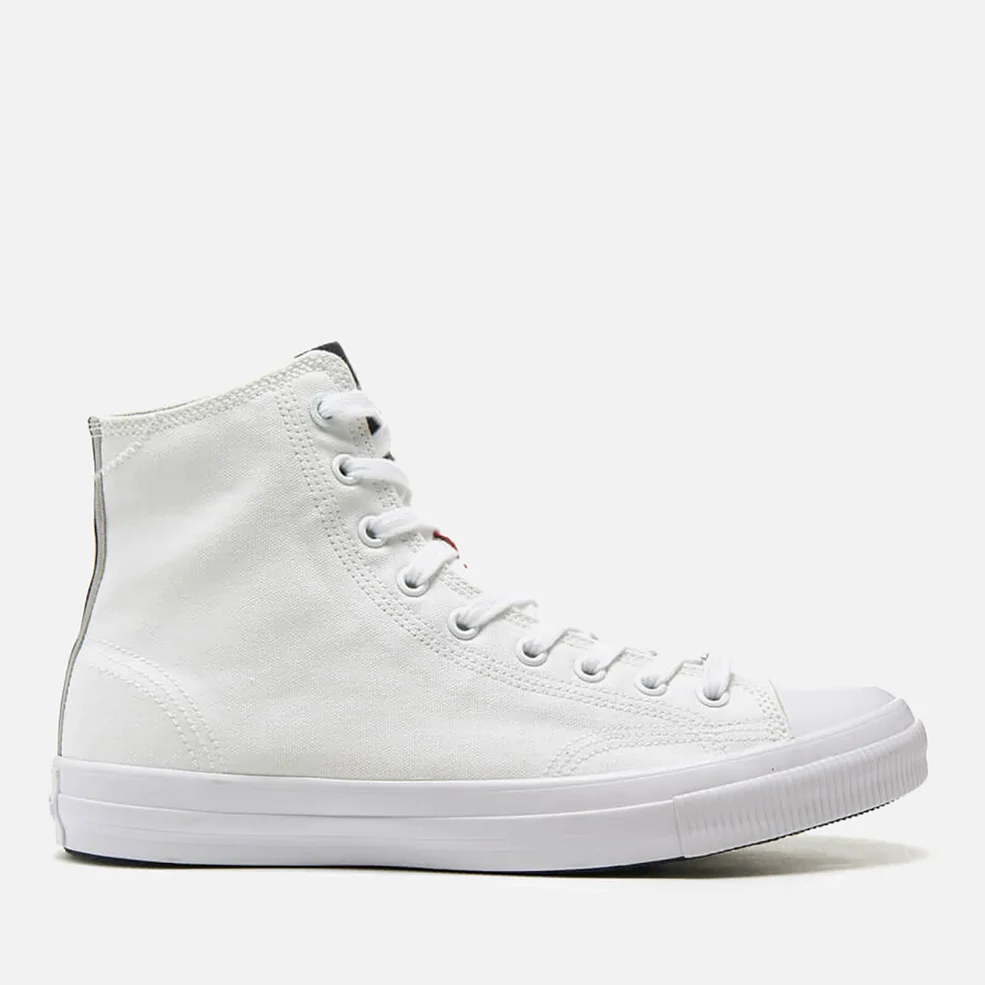 Superdry Men's Trophy Series High Top Trainers - Optic White Image 1