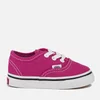 Vans Toddlers' Authentic Trainers - Very Berry/True White - Image 1