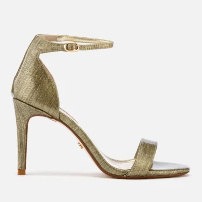 Dune Women's Mortimer Barely There Heeled Sandals - Gold