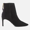 Dune Women's Oralia Suede Heeled Ankle Boots - Black - Image 1