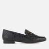 Dune Women's Lolla Leather Loafers - Black Croc - Image 1