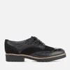 Dune Women's Faune Leather Brogues - Black - Image 1