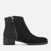 Dune Women's Prise Suede Ankle Boots - Black - Image 1