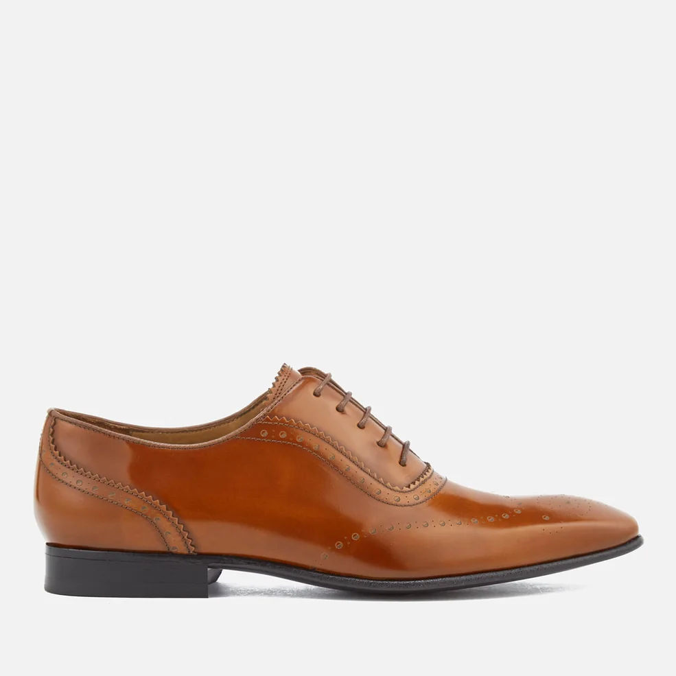 PS by Paul Smith Men's Adelaide Leather High Shine Oxford Shoes - Tan Image 1