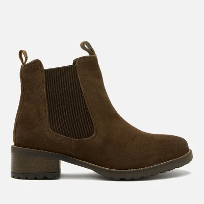 Barbour Women's Latimer Waxy Suede Chelsea Boots - Brown