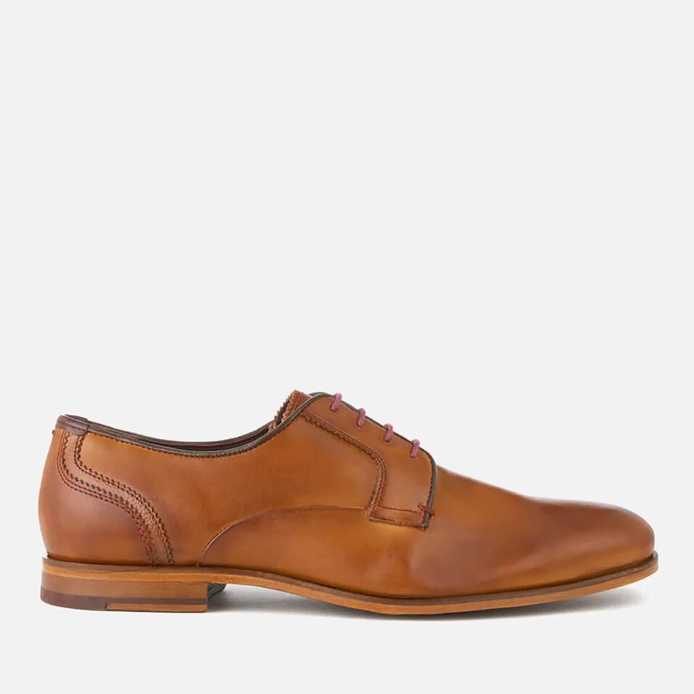 Ted Baker Men's Iront Leather Derby Shoes - Tan Image 1