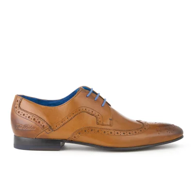 Ted Baker Men's Oakke Leather Brogue Derby Shoes - Tan