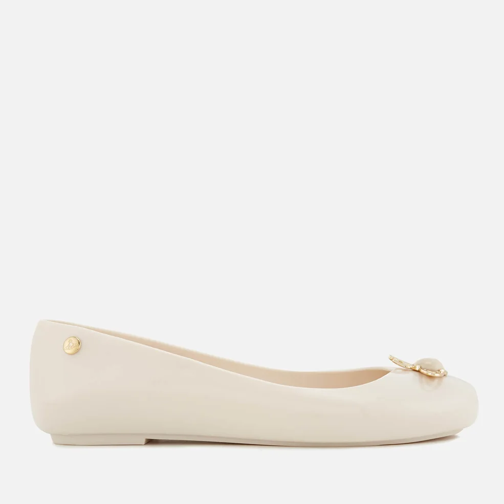 Vivienne Westwood for Melissa Women's Space Love 18 Ballet Flats - Ivory Pearl Orb Image 1