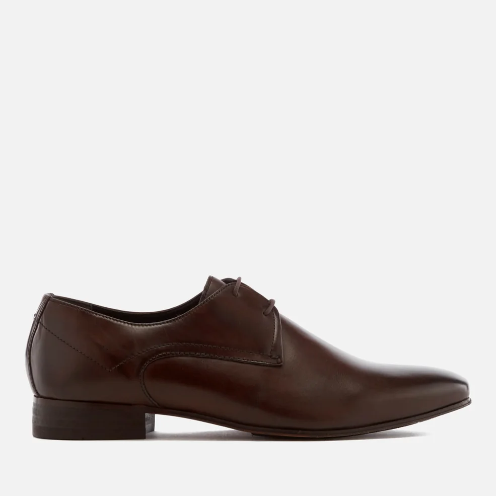 Hudson London Men's Leto Leather Derby Shoes - Brown Image 1