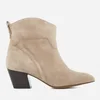 Hudson London Women's Karyn Suede Heeled Ankle Boots - Taupe - Image 1